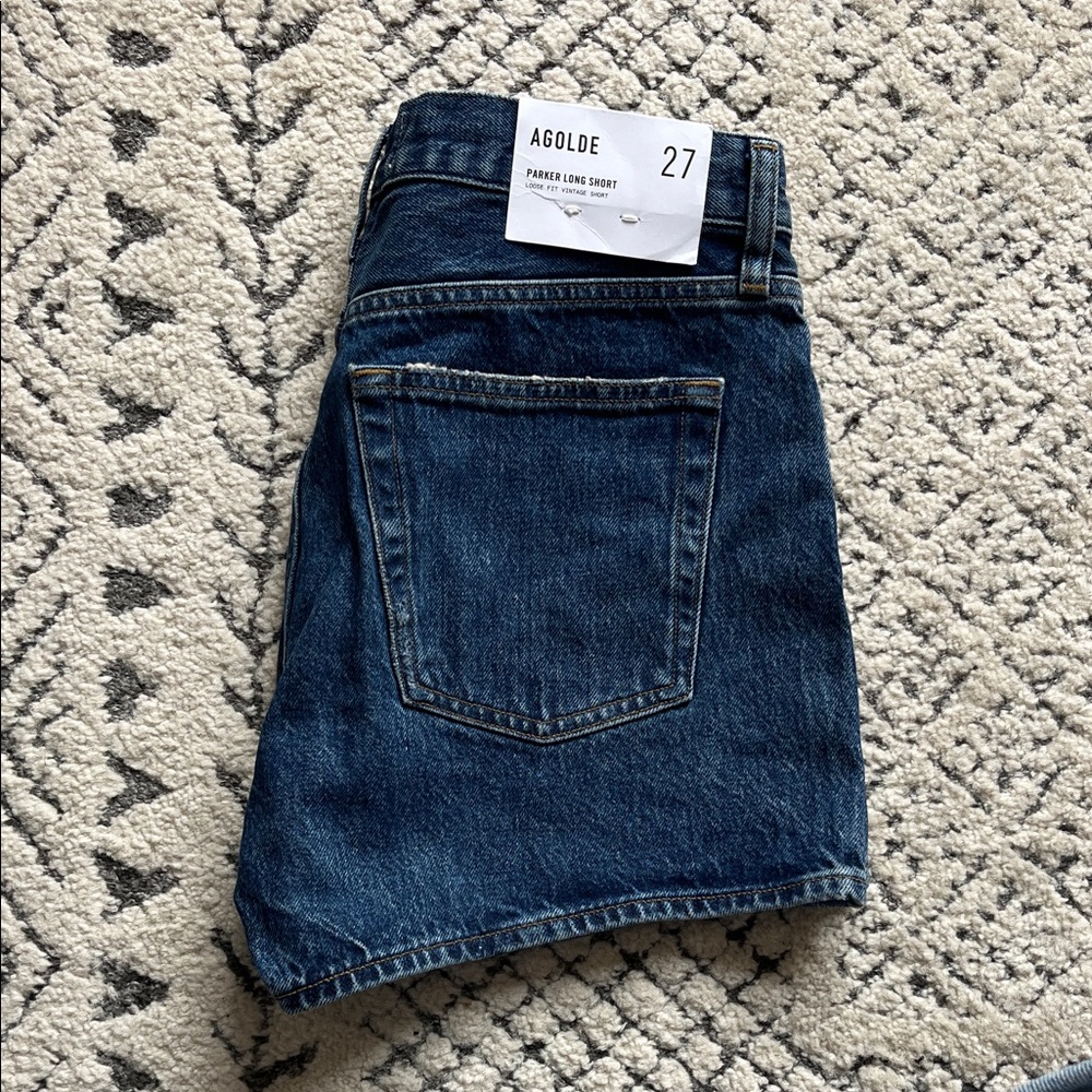 Agolde Parker Long Shorts